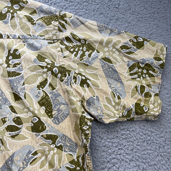 Hawaiian Shirt Men's Large Liberty House Aloha Button Up Luau Short Sleeve - Picture 12 of 12